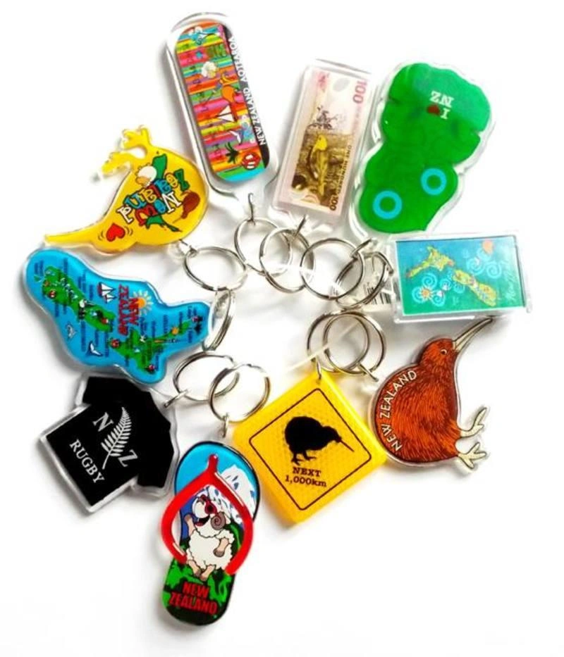 Kiwi Keyring Collection: Ten Treasures from New Zealand!